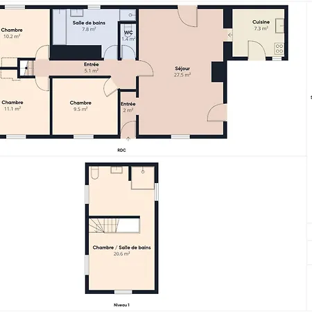 500 M De La Plage, Jardin, Maison Pour 8 L'Epine (Vendee)
